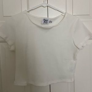 Princess Polly the classic cropped white tee